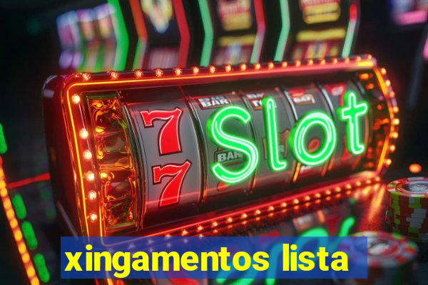 xingamentos lista